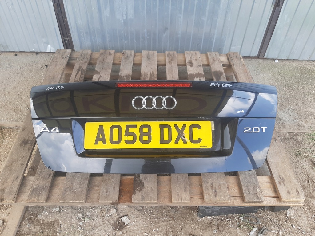 фото №13, Крышка багажника багажника задняя audi a4 b7 cabrio без оснащения