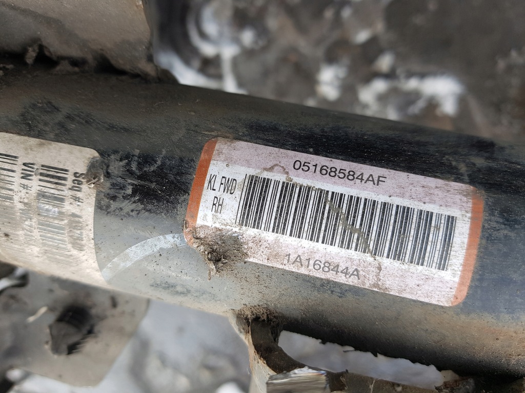 фото №7, Jeep cherokee kl 14-18r 2.0 mtj амортизатор поворотний кулак права перед