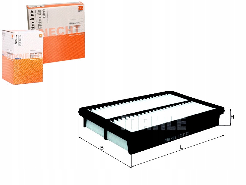 фото №1, Knecht фільтр повітря mazda 3 2.0 bm