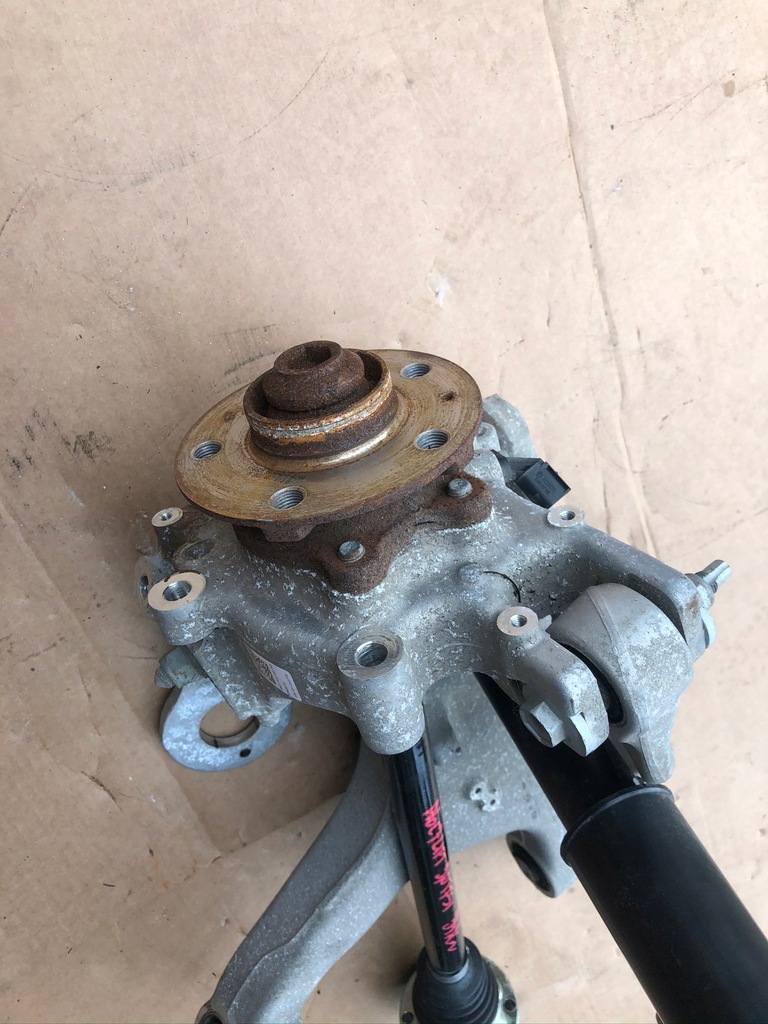 фото №11, Audi a6 a7 c7 lift поворотний кулак ліва задня привідний вал 34km