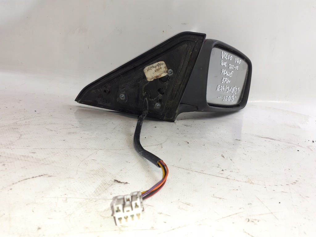 фото №6, Дзеркало праве електричний volvo v40 5 pin
