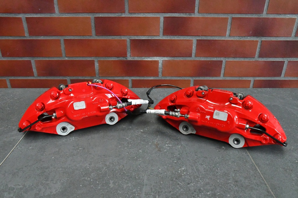 фото №11, Тормоза тормозные диски суппорт bmw 5 g60 g61 x3 g45 m-pakiet 374x36 красные