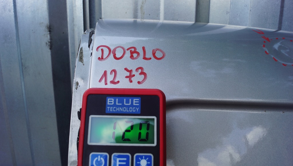 фото №11, Дверь правый задняя fiat doblo i cargo maxi