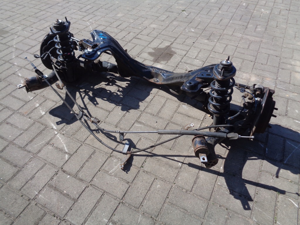 фото №7, Honda cr-v iv 12-16r подвеска задняя подрамник балка 2.2 i-dtec