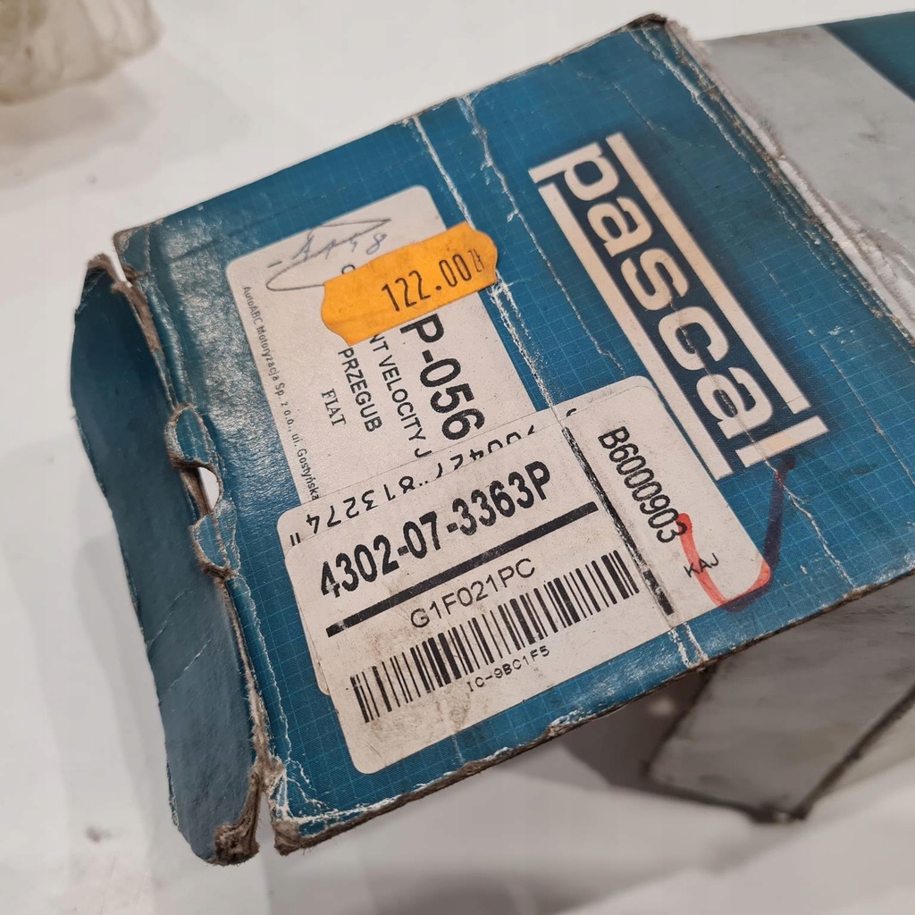 фото №7, Fiat fiorino palio шарнир приводной наружный pascal g1f021pc