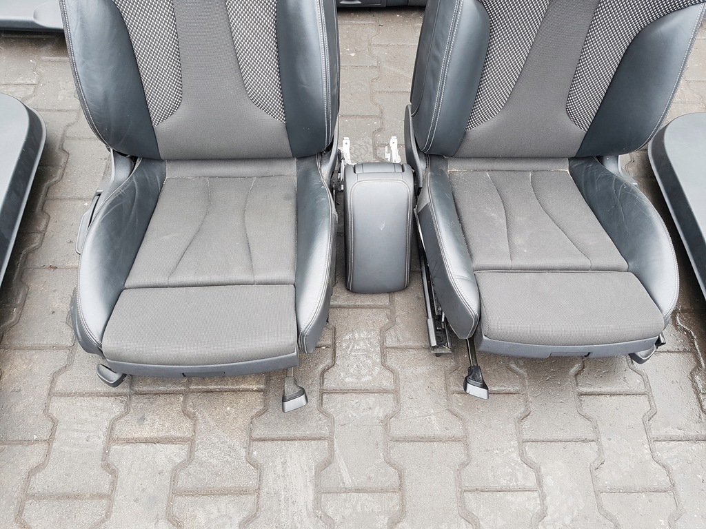 фото №7, Audi a3 8v 13-16r s-line hb сидіння напівшкіра заднє сидіння 3d