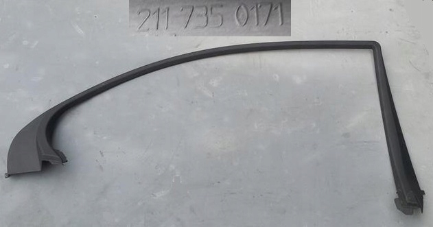 фото №1, Молдинг рамка дверь левый задняя mercedes e 211 w211 2117350171