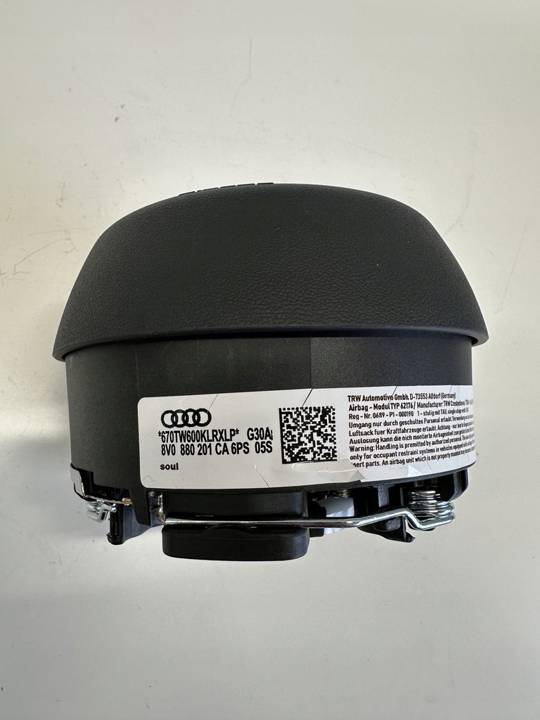 фото №6, !подушка водія подушка безпеки audi a3 s3 8v 8v0880201ca 8v0880201!