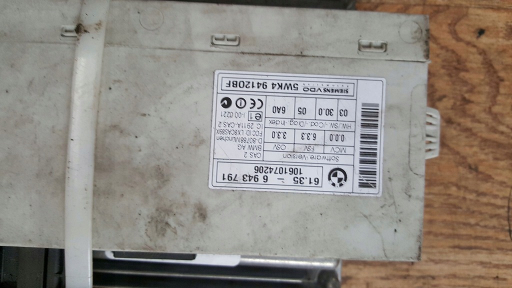 фото №5, Bmw f20 бортовий комп'ютер набір стартовий 6943791