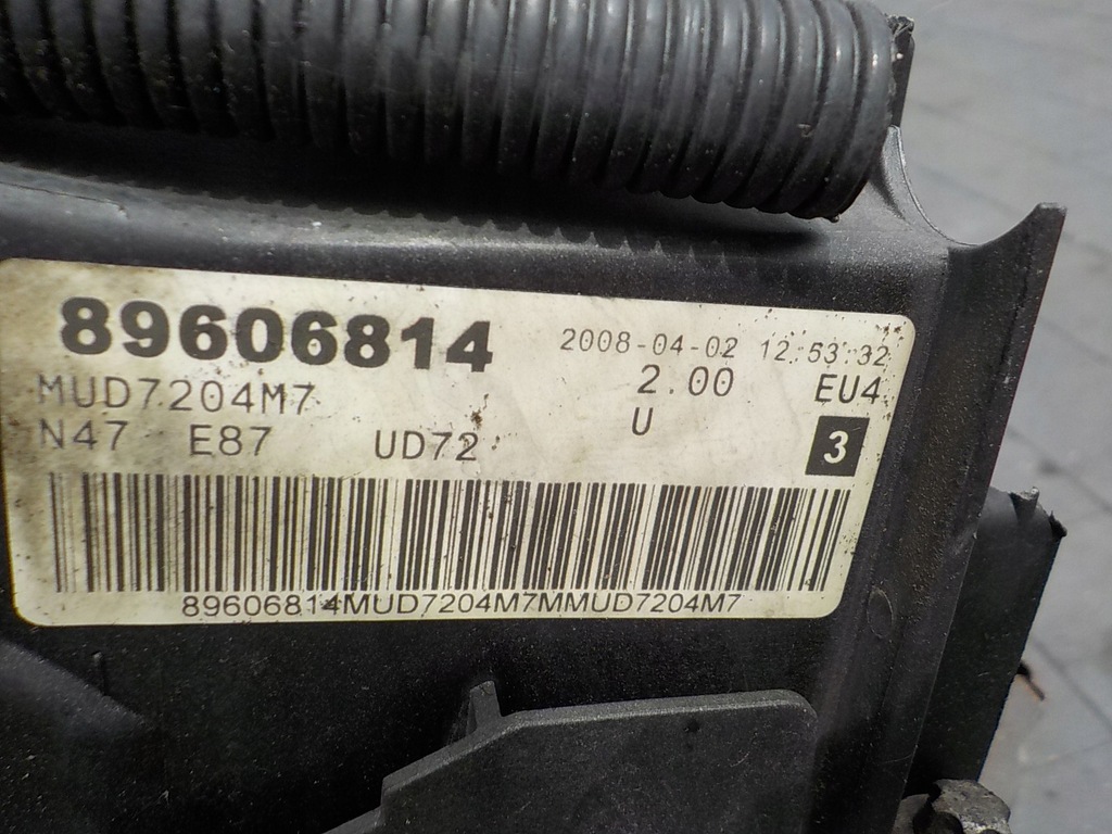 фото №11, Bmw e87 e90 08r 2.0d 143km двигун n47d20a двигун euro4 kompletny