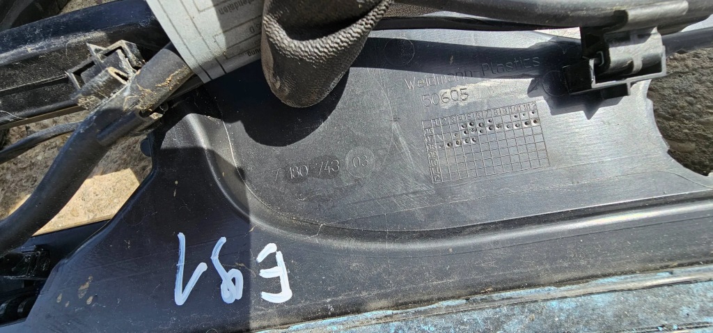 фото №6, Bmw 3 e90 e91 жабо пластиковый europa 08 r