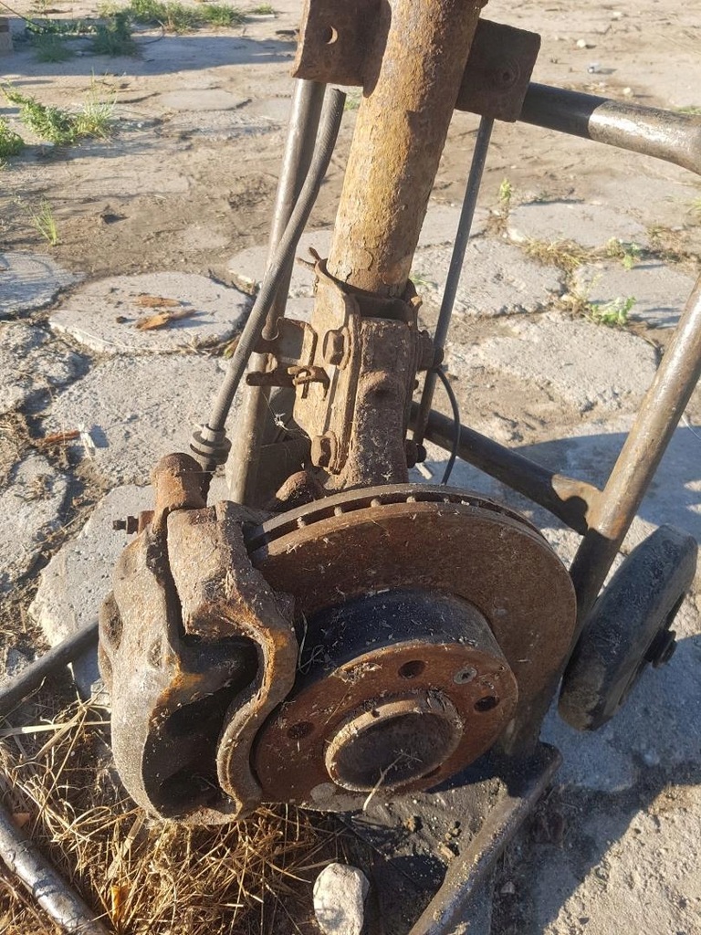 фото №3, Амортизаторна стійка поворотний кулак амортизатор 2.3 renault master iii