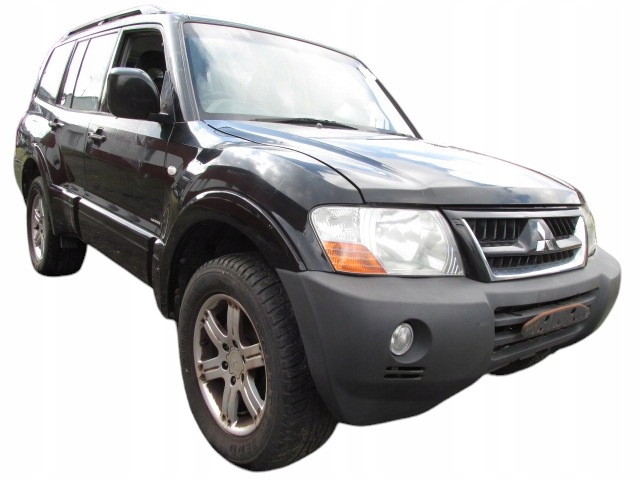 фото №9, Mitsubishi pajero iii 2003r бампер перед передний противотуманные фары