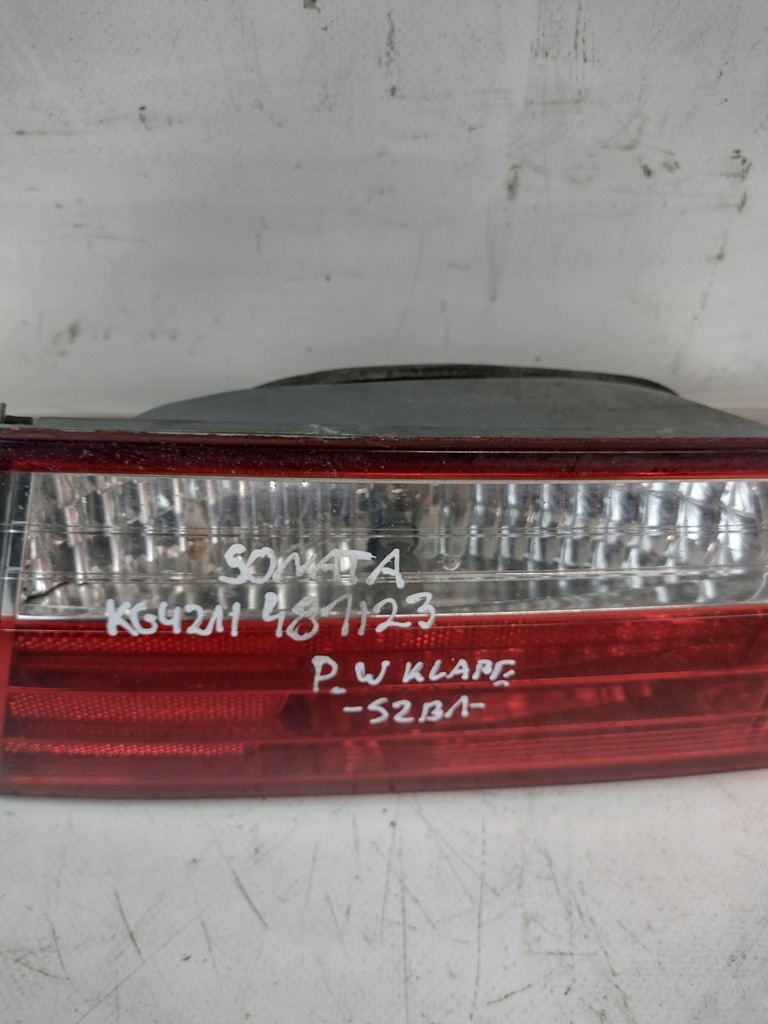 фото №6, Лампа правый задняя w крышка hyundai sonata v sedan 92404-3k0