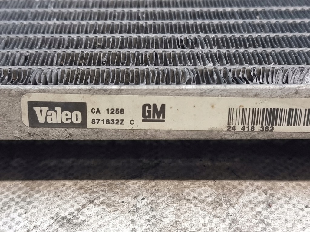 фото №13, Радиатор кондиционера оригинальный номер 24418362 opel vectra c 2.2b 03r