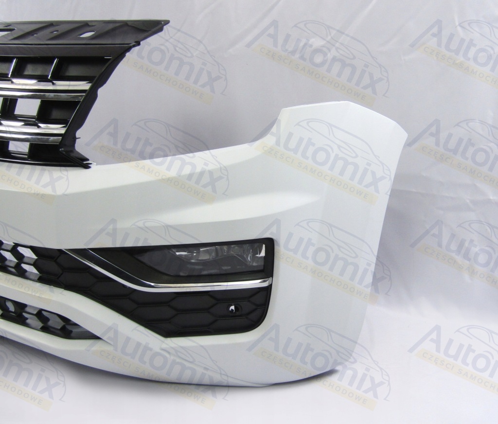 Бампер передний vw amarok 16 - 22 pdc-4 + решётка  комплектный  ! Оригинал