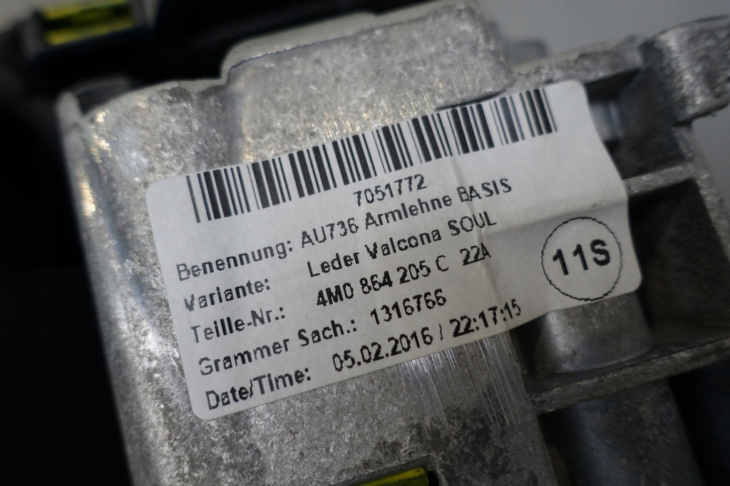 фото №10, Audi q7 sq7 4m підлокітник тунель шкіра