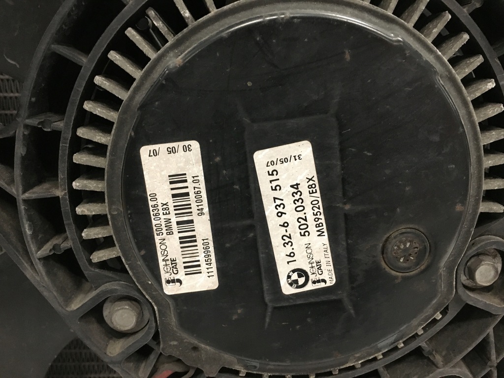 фото №13, Pas передний радиатор вентилятор bmw 3 e93 2.0 i