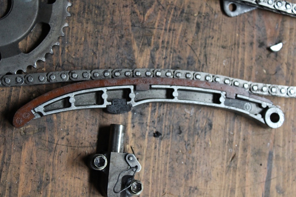 фото №6, Kompletny грм напрямна ланцюг yaris i ii auris corolla e12 1.4 d4 1nd