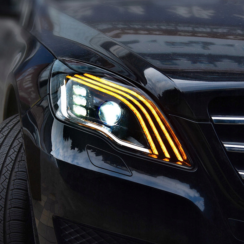 фото №6, Набор фары автомобильных led do mercedesa benz класса r w251 maybach 2010-2017