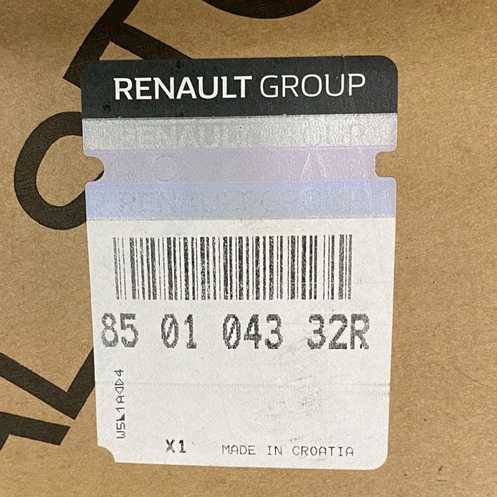 фото №16, Новый оригинальный номер бампер задний renault twingo ii 850104332r