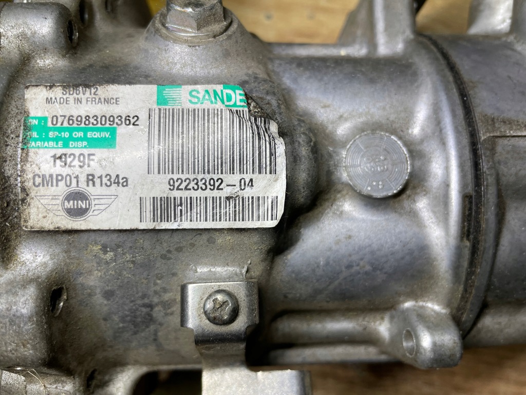 фото №6, Компресор кондиціонера mini r55 r56 r57 r58 r59 r60 r61 9223392