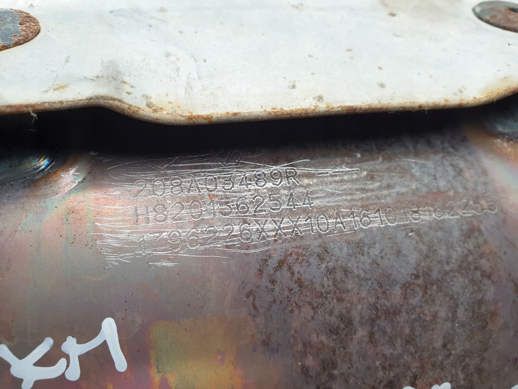 фото №3, Катализатор renault clio 4 iv captur 0.9 tce 208a03489r