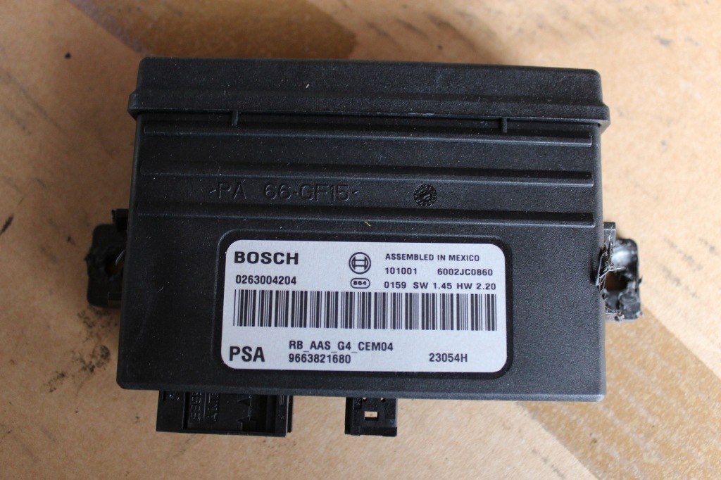 фото №1, Citroen c3 picasso модуль датчиків паркування pdc