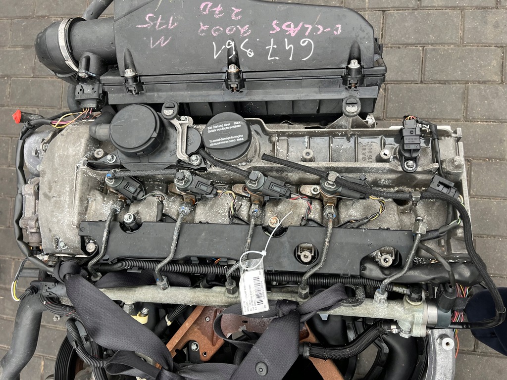 фото №12, Двигун kompletny mercedes e w211 w203 2.7 cdi 647961