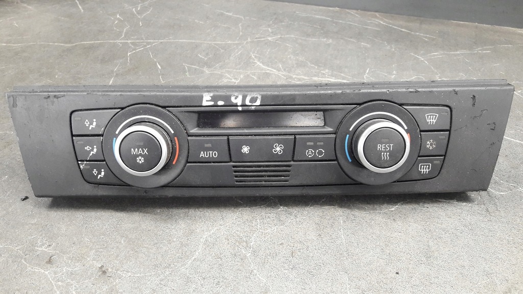 фото №1, 9162983-01 панель кондиционера bmw e90