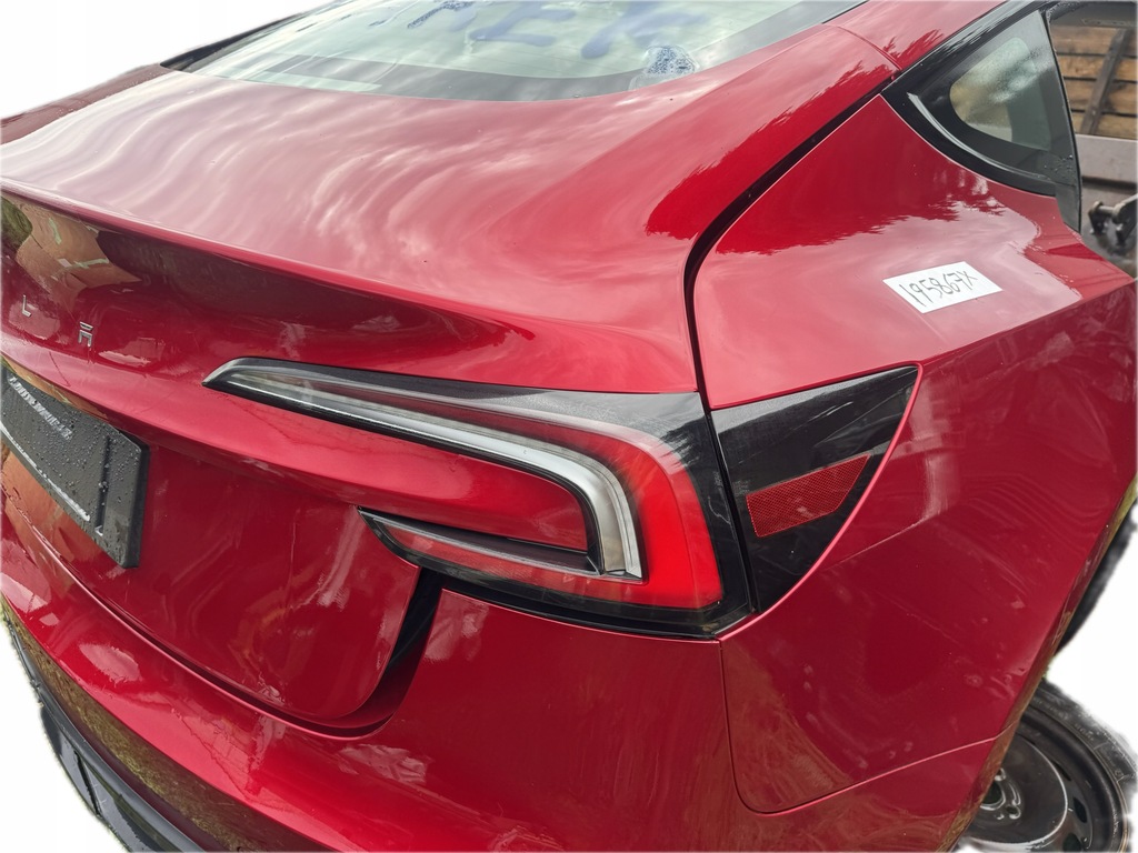 фото №9, Tesla model 3 lift 2024 highland кришка багажника багажника комплектна лампи камера