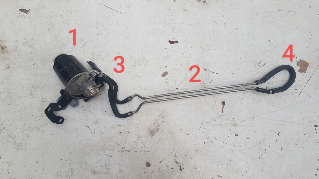 фото №1, Корпус фильтра шланг топлива mazda cx5 2.2 d