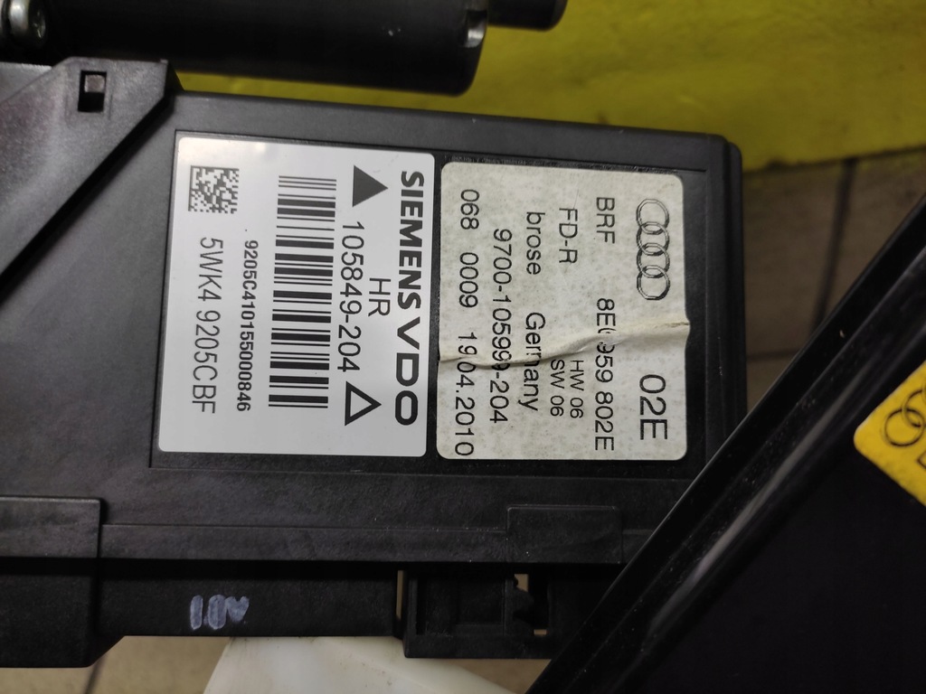 фото №13, Seat exeo kombi підйомник скло правий задня