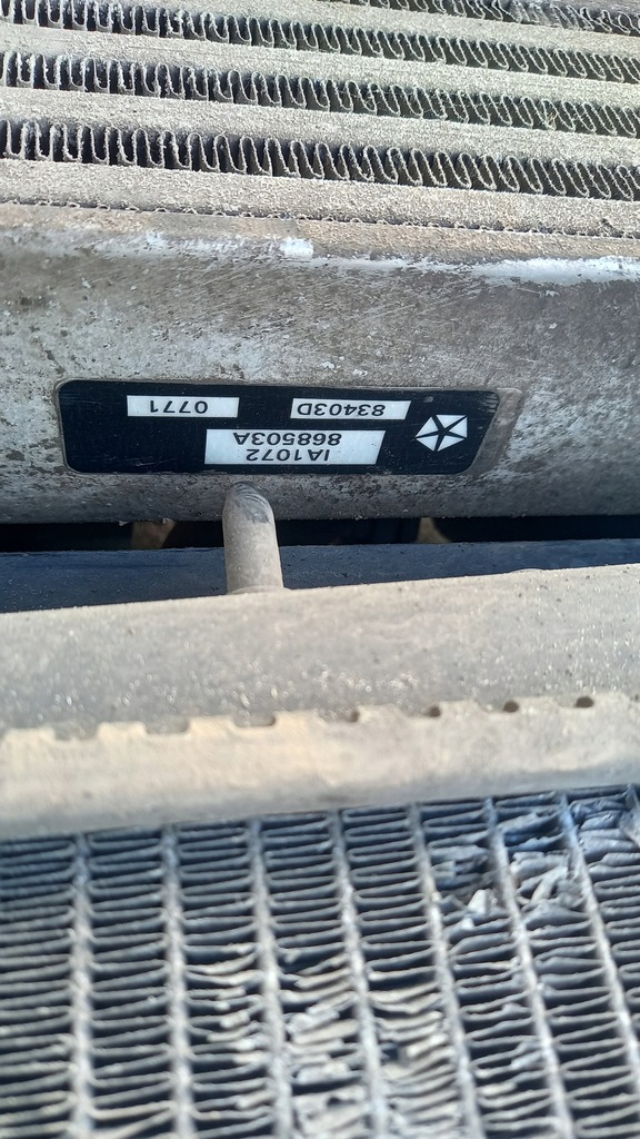 фото №4, Комплект радіатор chrysler voyager