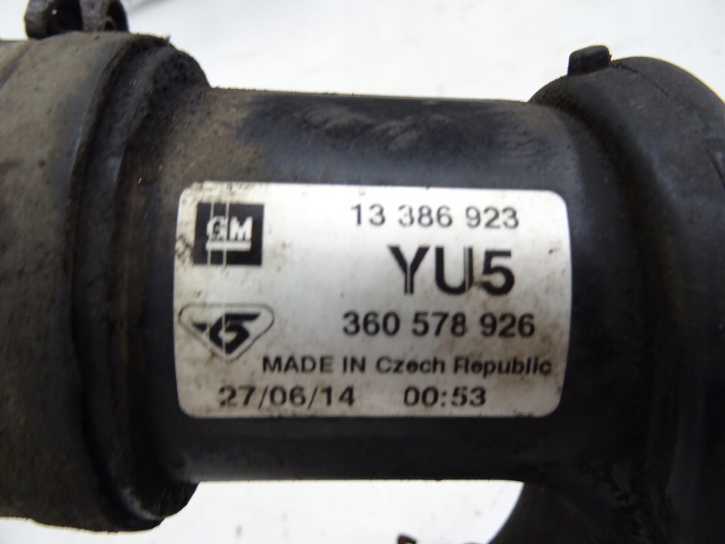 фото №3, Zafira c 2.0 cdti труба wąż шланг інтеркулер