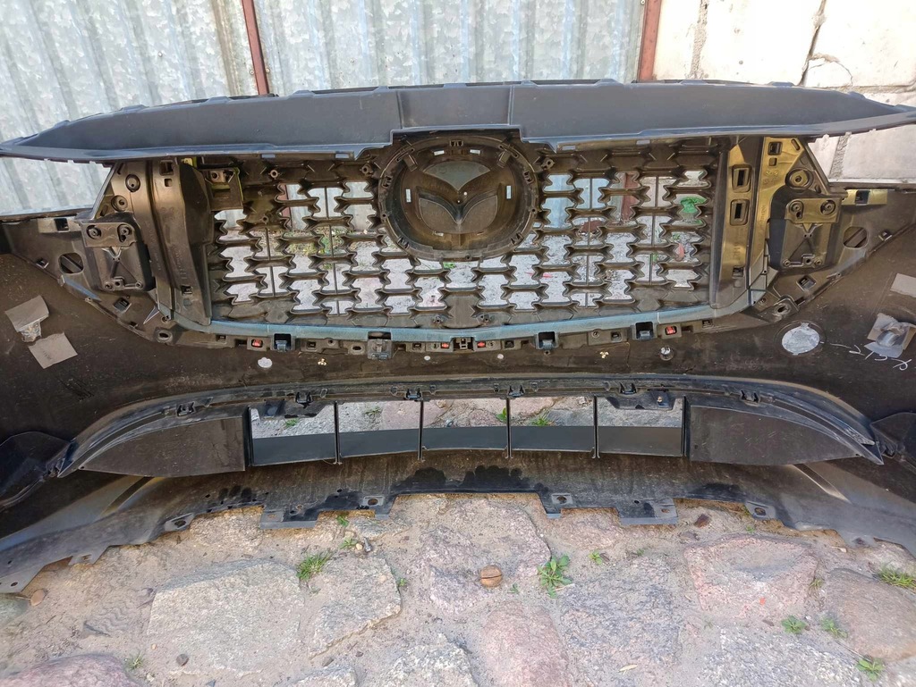 фото №16, Бампер перед передній хром решітка радіатора решітка радіатора захист mazda cx-5 ii iii lift 22-