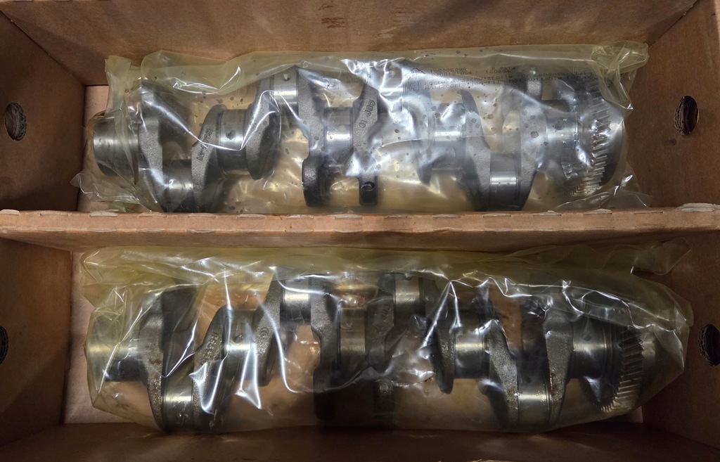 фото №5, Mercedes wał коленчатый 180cdi 651 901 r645-01 a65127 новый oem