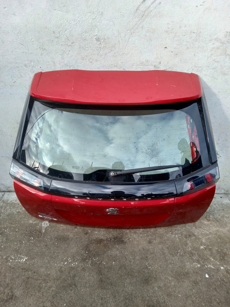 фото №8, Peugeot 2008 ii 19- кришка багажника задня задня багажника