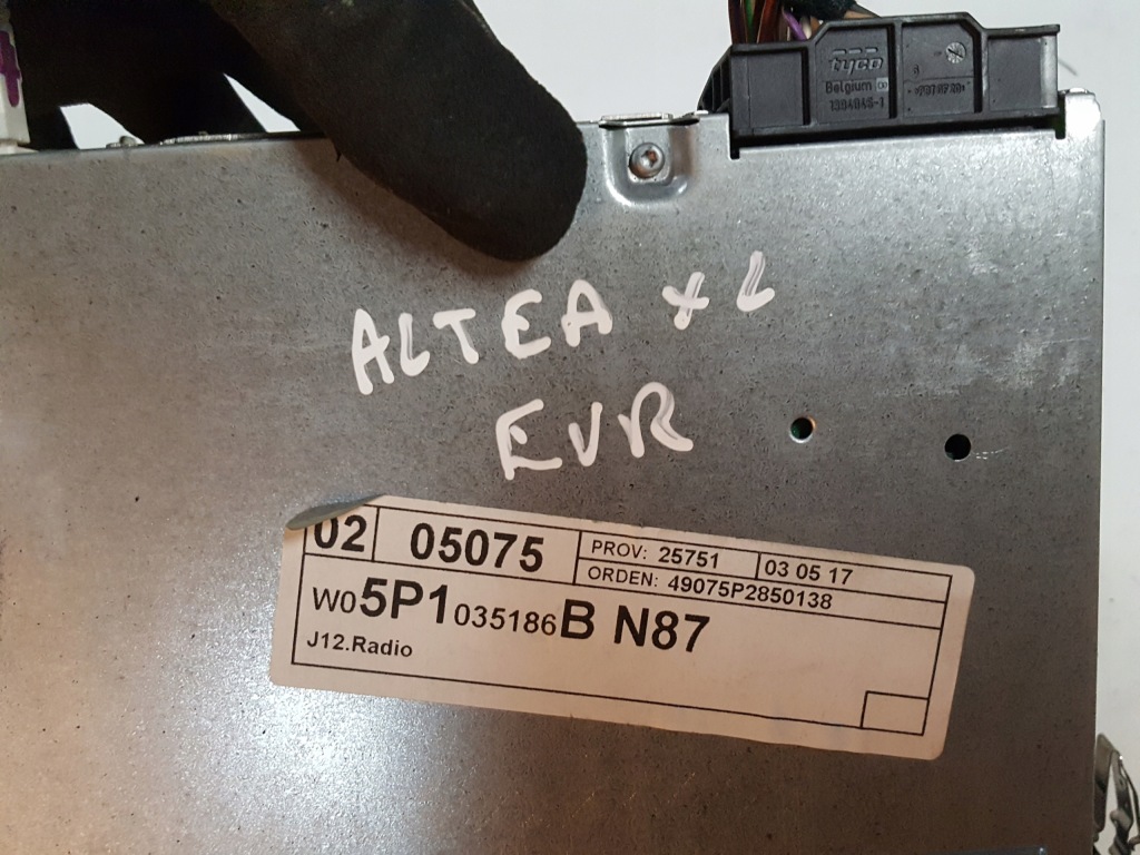 фото №3, Seat altea 04-09r радио cd europa