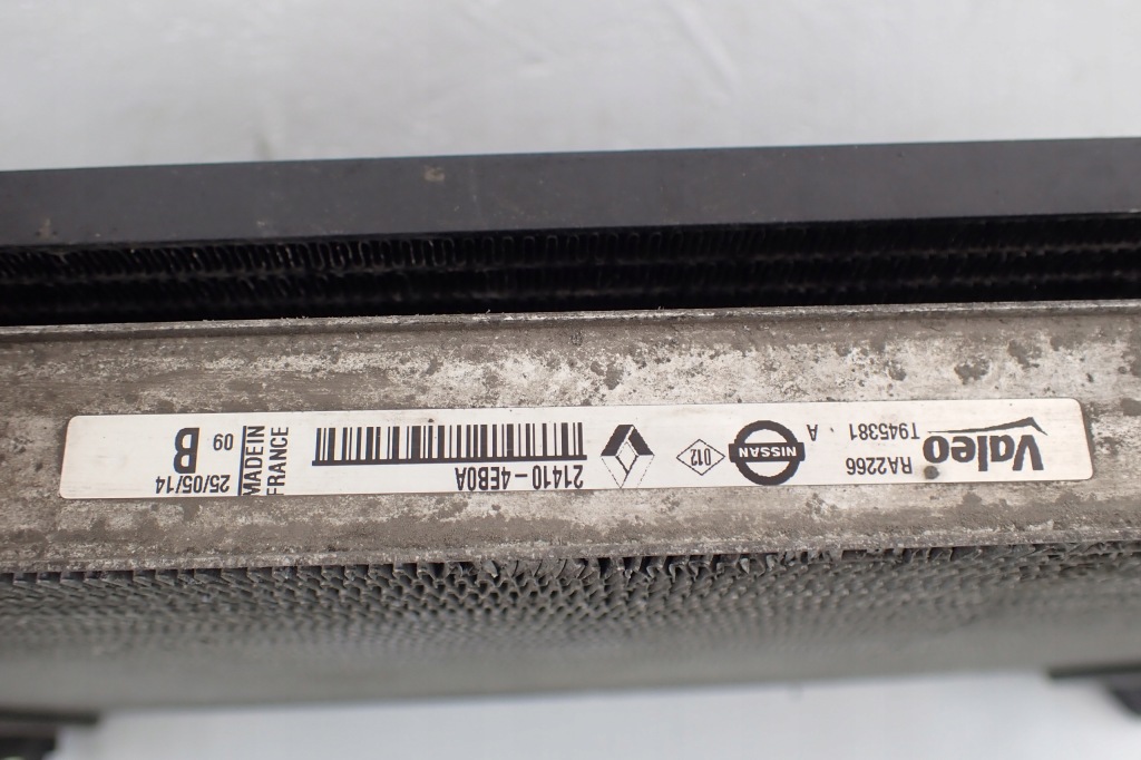 Купить Радиатор воды qashqai 2 1.6 dci 21410-4eb0a