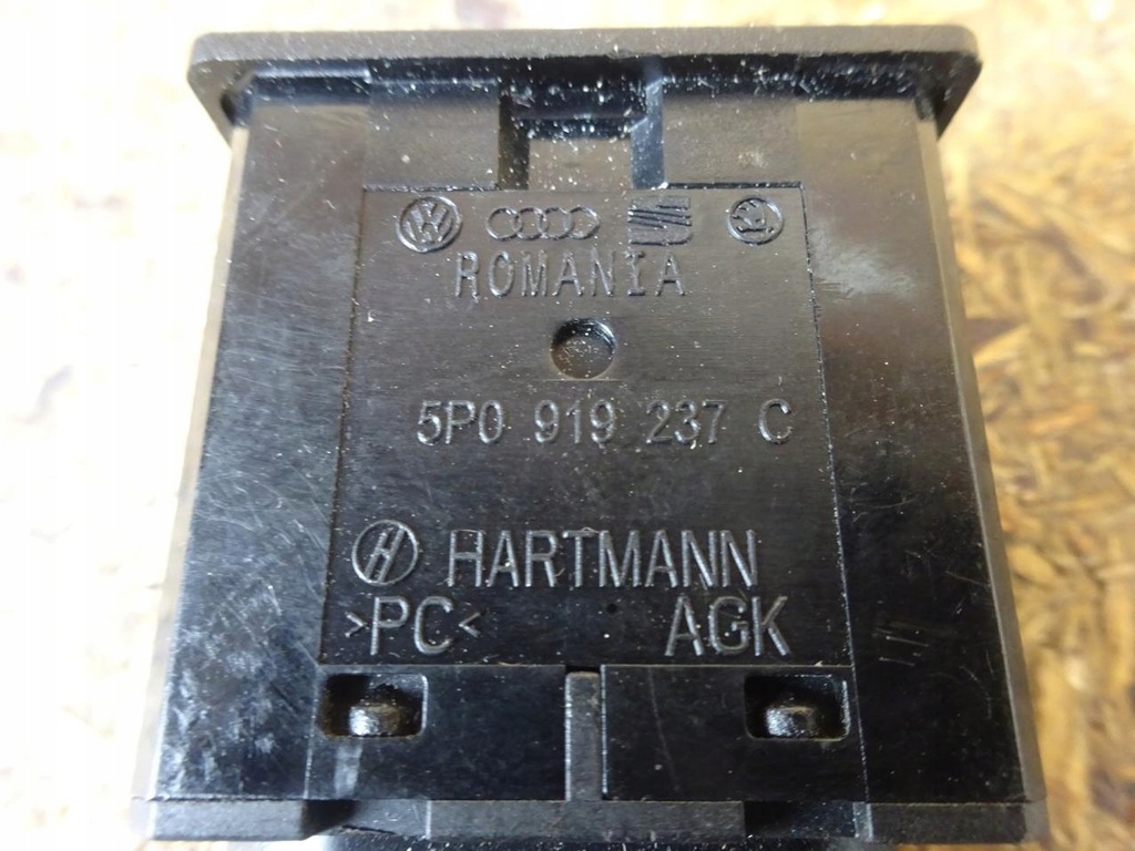 фото №11, Seat leon ii выключатель переключатель подушки безопасности подушка безопасности пассажира 5p0919237c