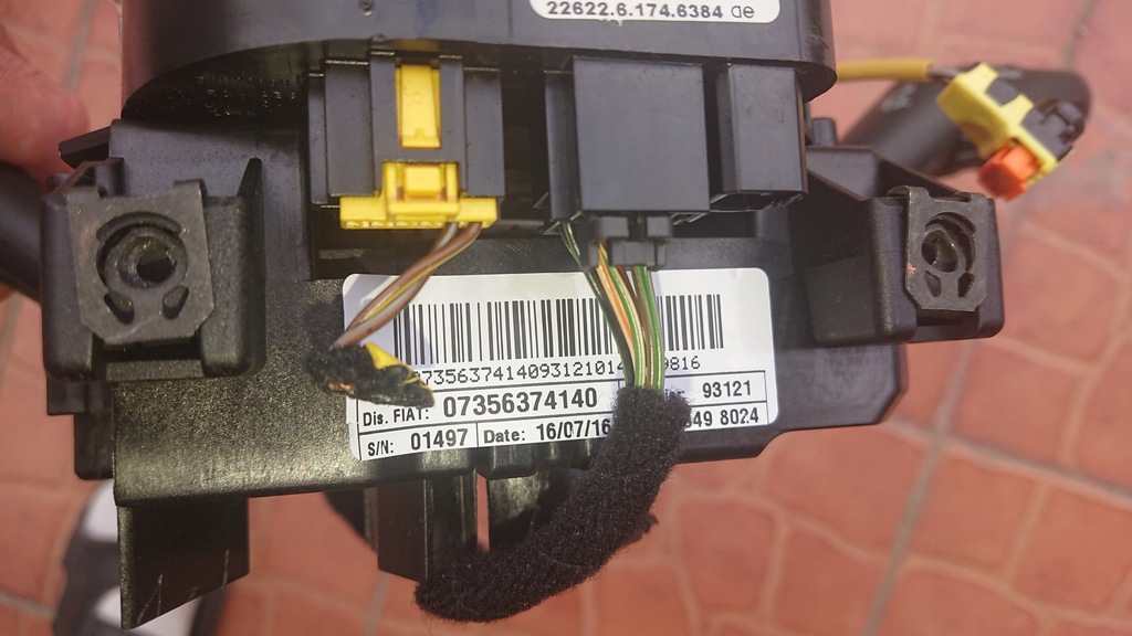 фото №4, Fiat 500x jeep renegade лента подушка безопасности переключатели