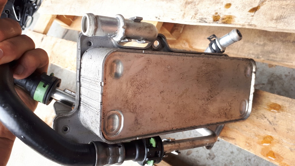 фото №10, S4 b9 a4 8w радиатор коробки масла 3.0 tfsi s5