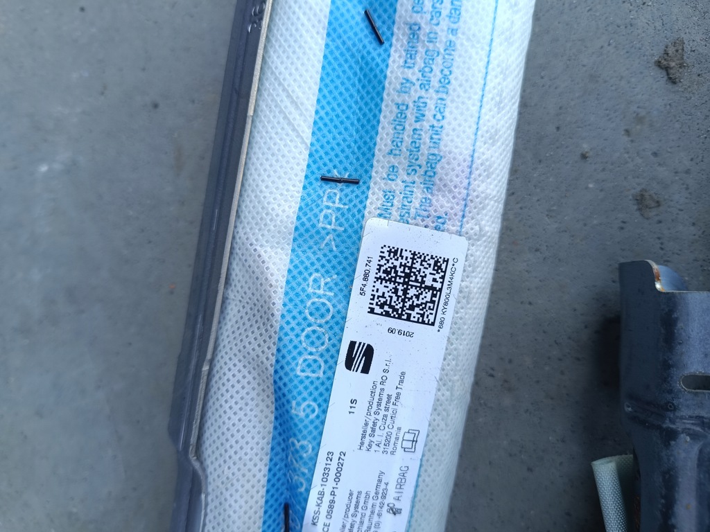 фото №4, Шторка безпеки права ліва leon 5f kombi 5f4880742 5f4880741