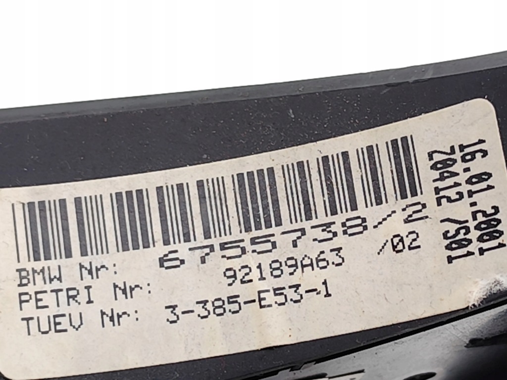 фото №7, Bmw x5 переключатель / кнопка руля 2001 suv 4/5dr 6755738 92189a63