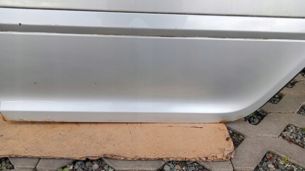 фото №13, Дверь левый задняя skoda octavia ii hb серебристая 9156