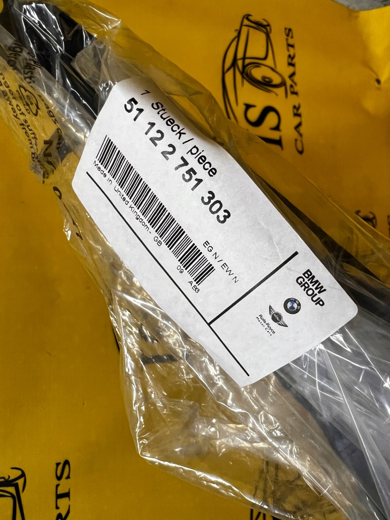 фото №4, Напрямна бампера задня заднього лівий mini r56 r57 r58 r59 новий oem