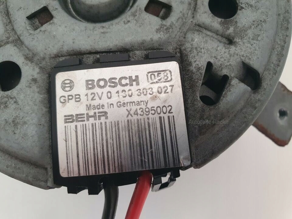 фото №5, Mini cooper r55 r56 r57 r58 r60 моторчик вентилятора 0130303027