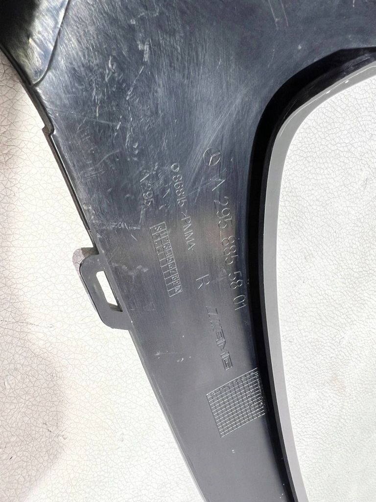 фото №9, Молдинг бампера правый перед mercedes eqe a2958855801