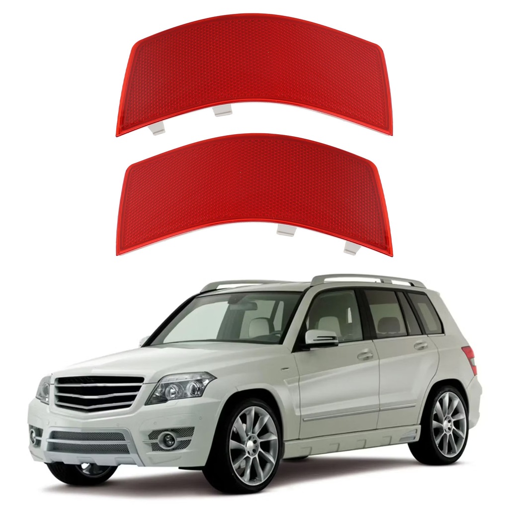 фото №11, 2 szt. отражатель заднего бампера 2048200174 skuteczny заменитель предупредительный